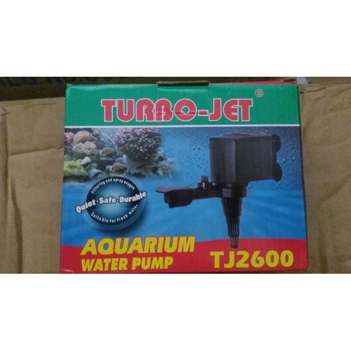 Paling Baik Pompa Celup Water Pump Aquarium Turbo Jet Tj2600