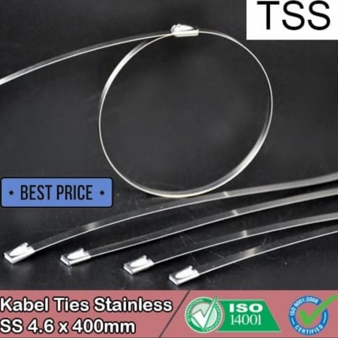 

Baru | Kabel Ties Stainless 40Cm/Cable Tie Stainless 7.9 X 400Mm Berkualitas