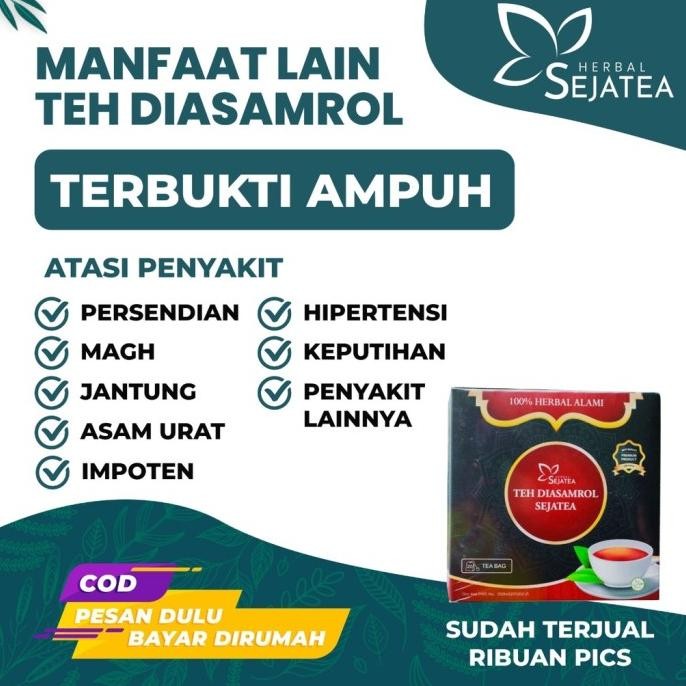 

BIG SALE TERLARIS! TEH DIASAMROL TEH OBAT DAN KOLESTEROL PALING DAN TANPA EFEK !!!!!