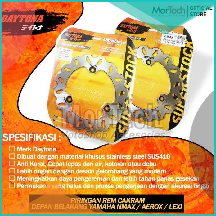 Piringan Rem Cakram Discbrake Daytona Depan Belakang Nmax Aerox Lexi
