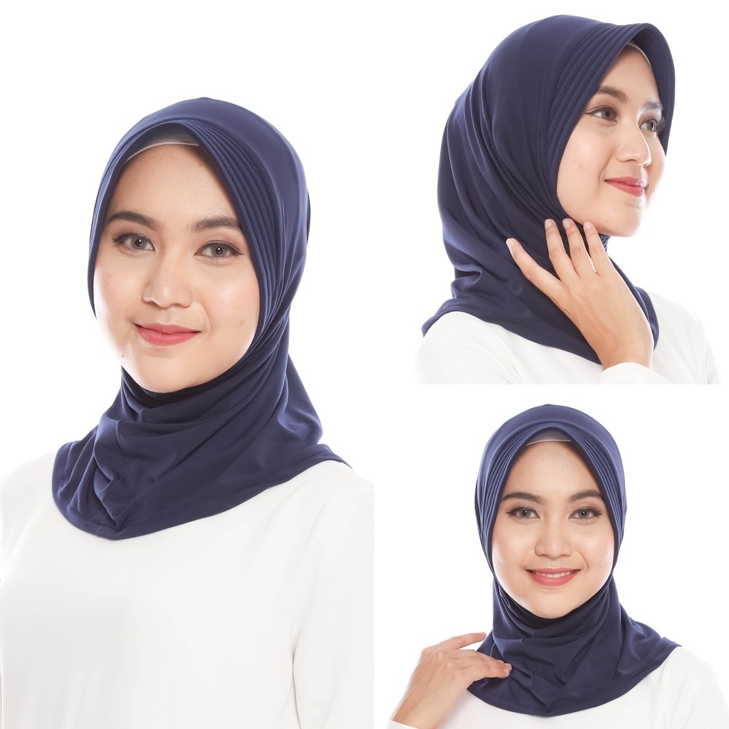 Harga Terbaru Jilbab Sport Instan Jersey Eira Jilbab Sporty Pet Antem Kerudung Pendek Olahraga