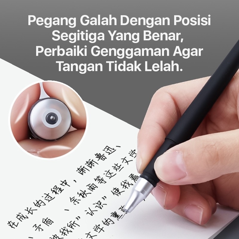 

DISKON HOPTECH - AIMILO GEL PEN PULPEN GEL JARUM PENUH 3 WARNA 0.5MM 1 PCS INK WATER BASE PANJANG