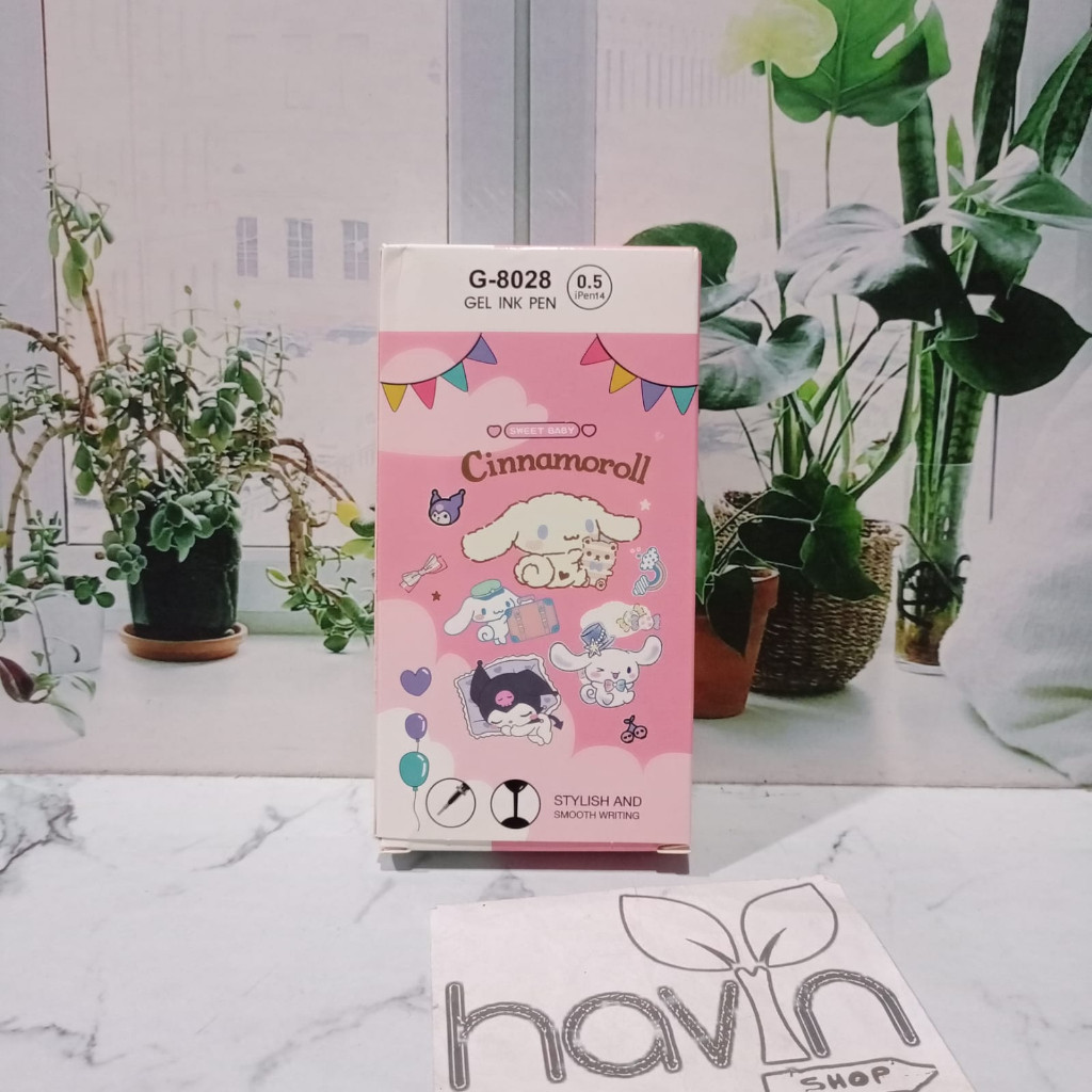 

HARGA TERBARU (12PC) PEN GEL MOTIF KUROMI SANRIO CINNAMOROLL PENA BALLPEN IPEN G1