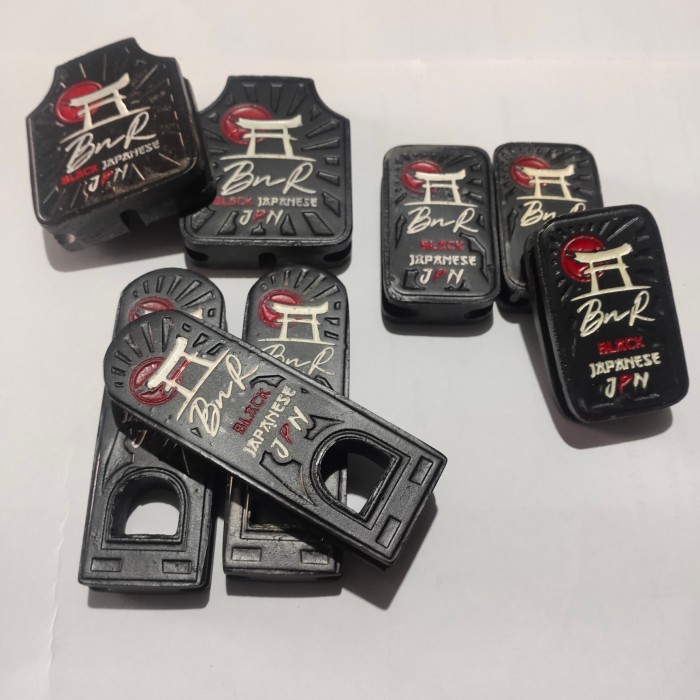 Stoper Variasi Sangkar Murai Bnr Black Japanese Satu Set Original Bnr