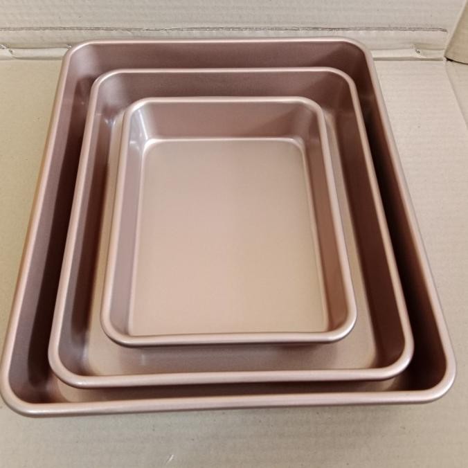 

loyang kue persegi panjang anti lengket HTS