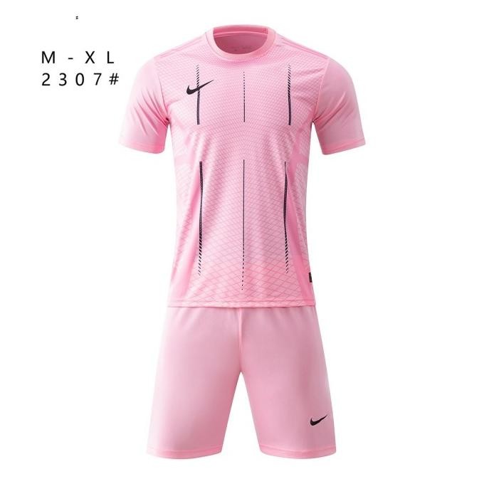 TERBARU SET BAJU FUTSAL /JERSEY BOLA/JERSEY FUTSAL GO IMPORT 2307#PINK 
