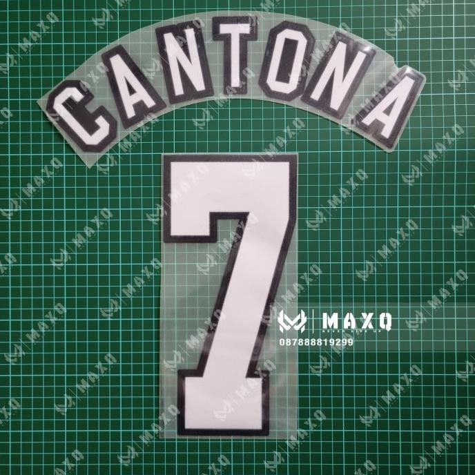 READY STOCK [ NAMESET ] JERSEY CANTONA MUFC HOME 1996 / 1997 