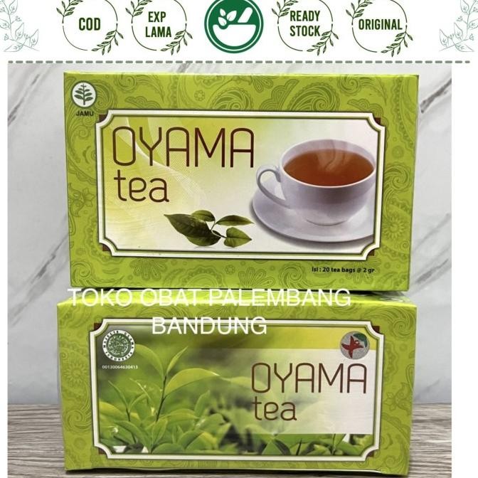 

READY STOCK OYAMA TEA 20 TEA BAGS TEH OYAMA TEH LANCAR BUANG AIR BESAR LANCAR BAB !!!!!