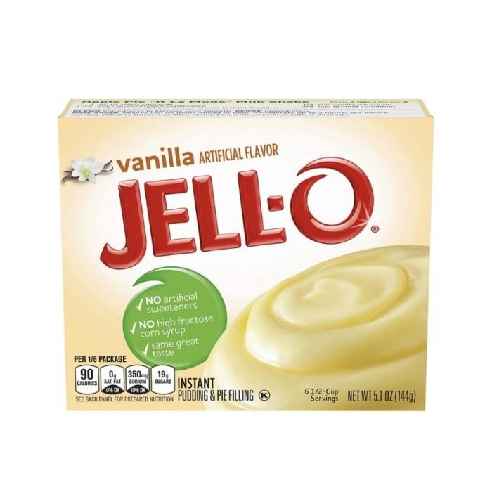 

JELL-O VANILL - FROM USA Kualitas Terbaik