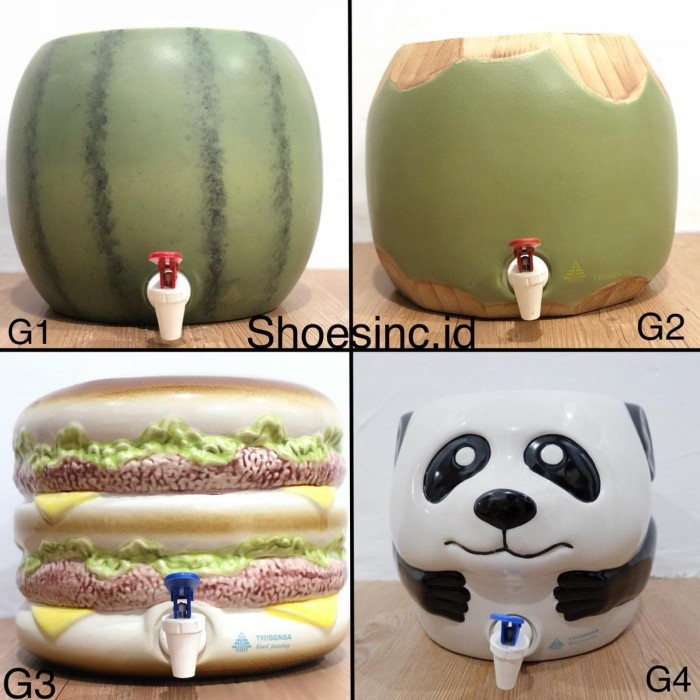 TERMURAH Tempat Guci Galon Air Minum, Guci Galon, Guci Keramik Beragam Motif