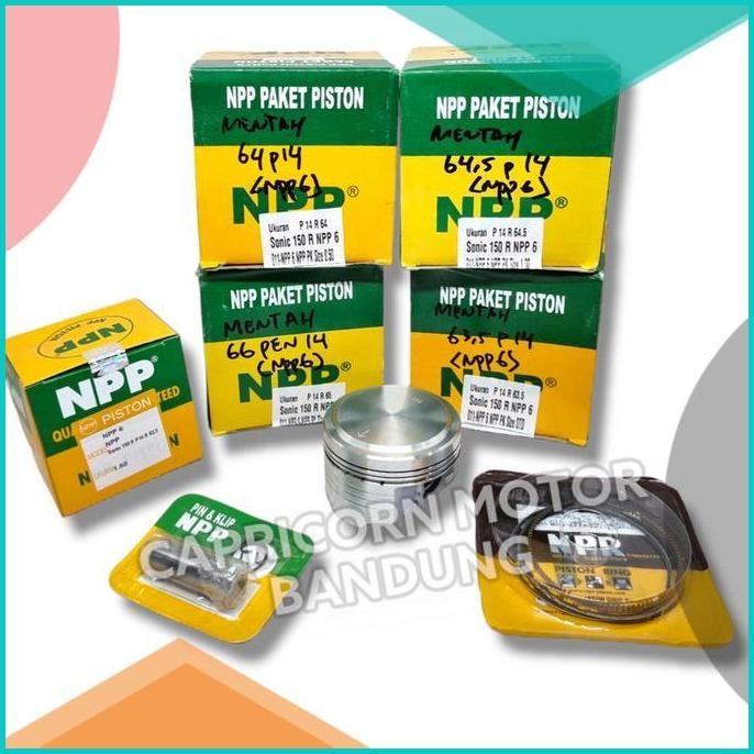 Piston Kit MENTAH CUSTOM 63.5 64 64.5 65 PEN 14 NPP6 NPP MENTAHAN 140