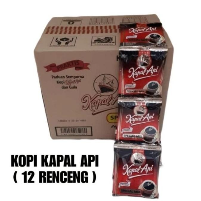 

kopi kapal api spesial mix 1 dus isi 120bks