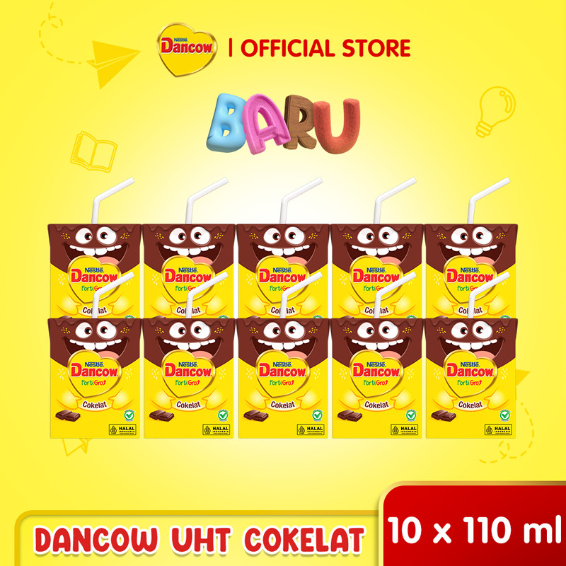 

DANCOW Fortigro Susu UHT Coklat Usia Sekolah 110ml x 10 pcs