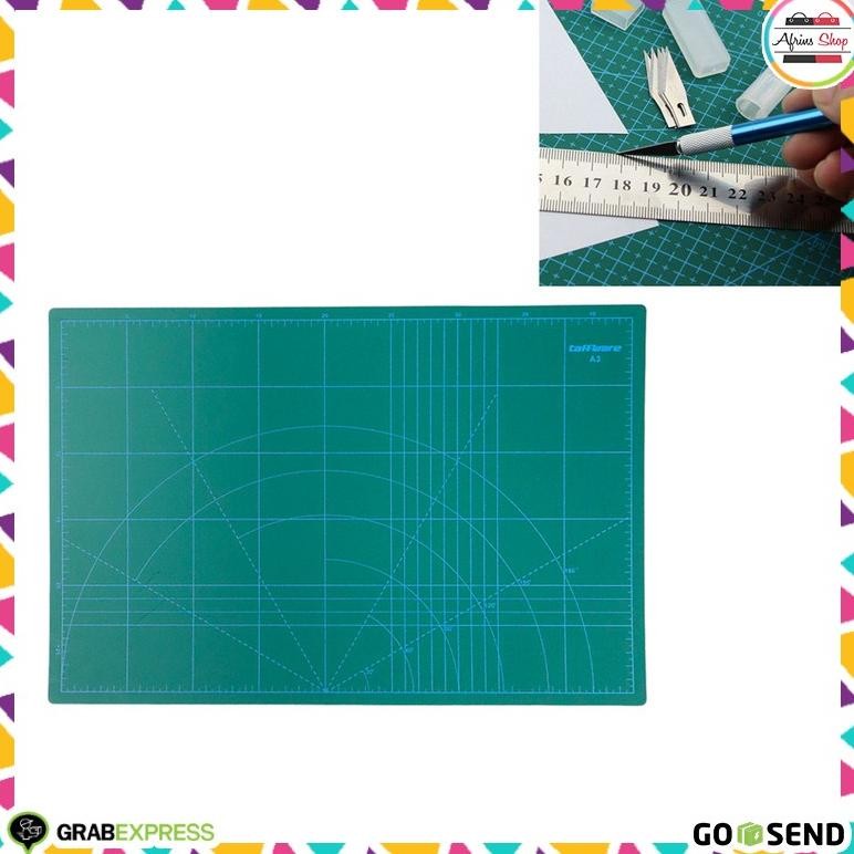 

SPECIAL Alas Cutting Mat Pad A3 Alas Potong 45 x 30cm i-81
