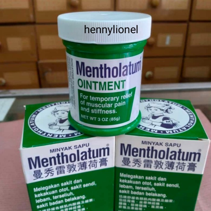 Mentholatum Ointment 85G Balsam Minyak Sapu