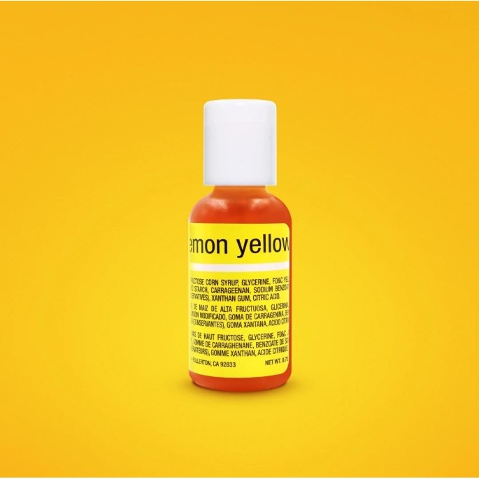 

Lemon Yellow Chefmaster Liqua-Gel Food Coloring 20 ml