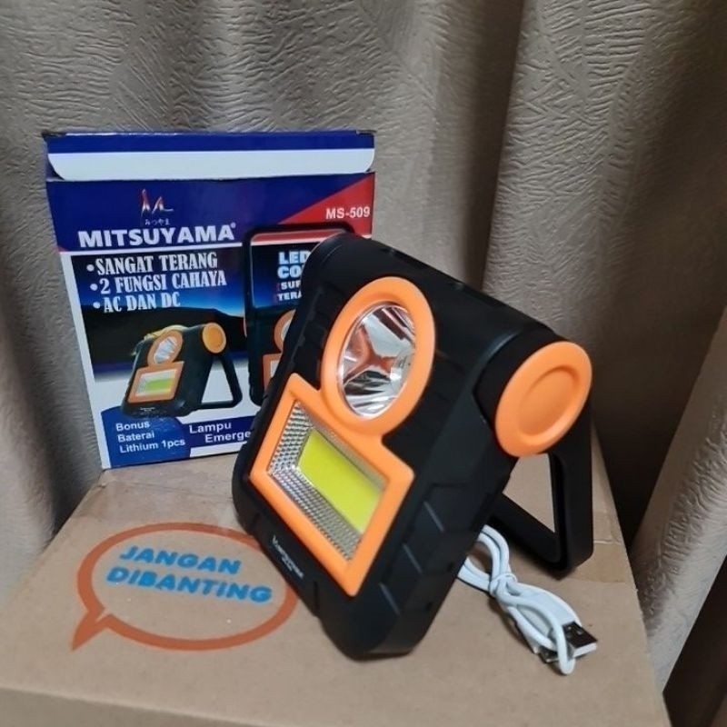 Lampu Emergency Led COB Mitsuyama MS-509