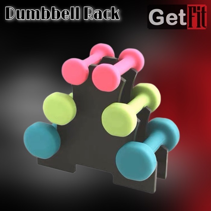Ready Rak Dumbell / Dumbbell Stand / Dumbell Holder / Rak Barbel