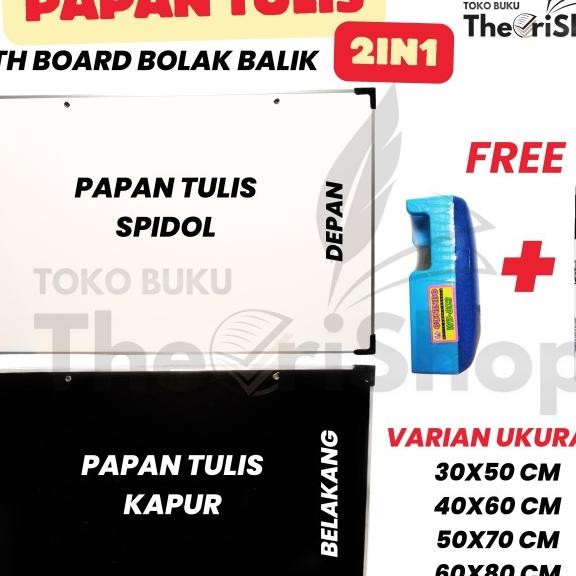 

Papan Tulis / White Board 60X90 Whiteboard