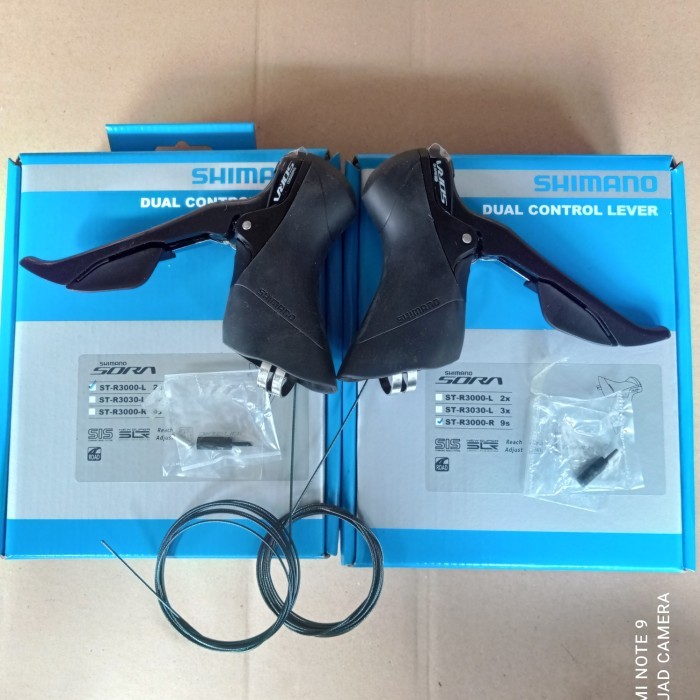 Ready BRIFTER shimano SORA 2 x 9 speed 2speed 9speed ST-R3000 brake shifter