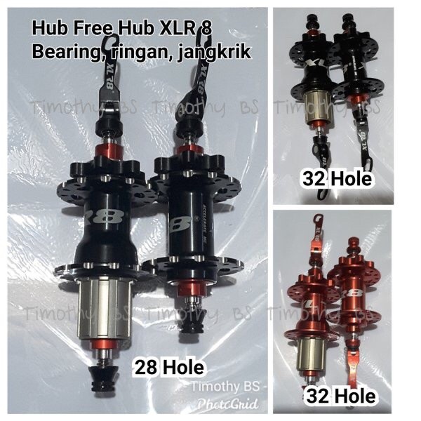 Ready Hub Freehub XLR8 - Bearing - Jangkrik