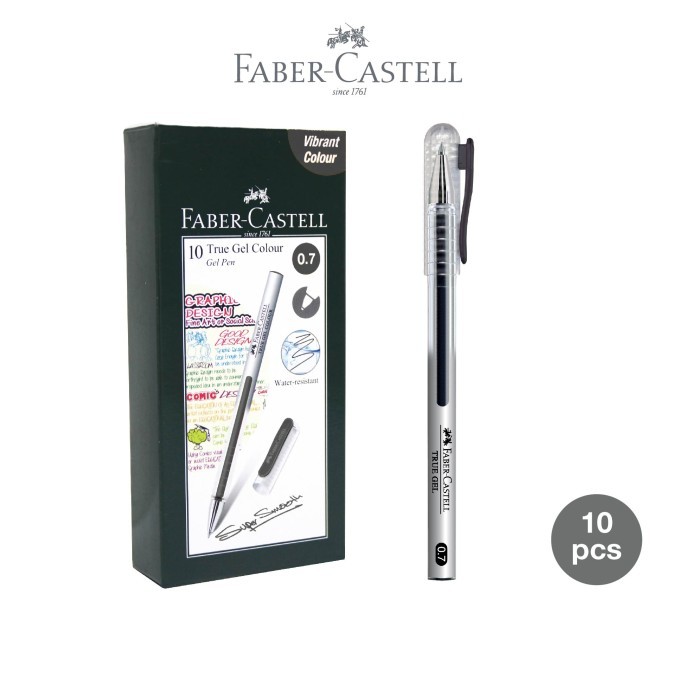 

Ready Faber-Castell True Gel Pen -- Black Ink 0.7 mm