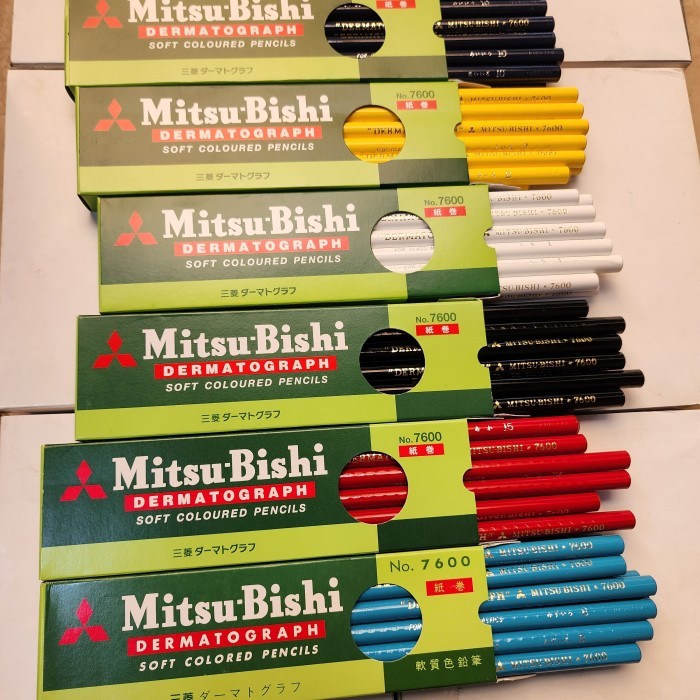 

Ready pensil kaca mitsu bishi dermatograph no.7600