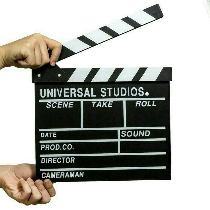 

Ready clapper board / papan take action