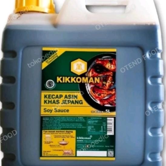 

Kikkoman Kecap Asin Khas Jepang / Shoyu Jepang / Soy Sauce - 5 Liter