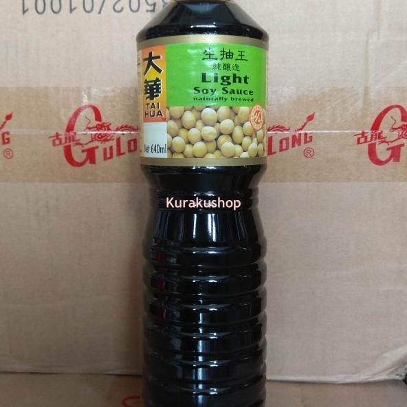 

Tai Hua Light Sou Sauce Kecap Asin Tai Hua 640 Ml
