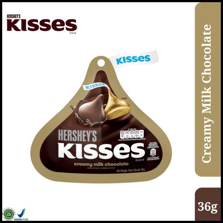 

[Isi 8 Pcs] Hersheys Chocolate 36Gr - Cokelat / Coklat Hershey