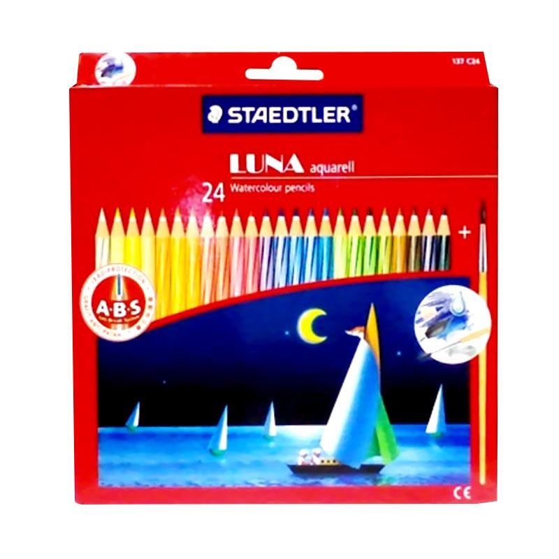 

Gramedia Cirebon - DSCT STAEDTLER LUNA AQUARELL WATERCOLOUR PENCIL 137 C24
