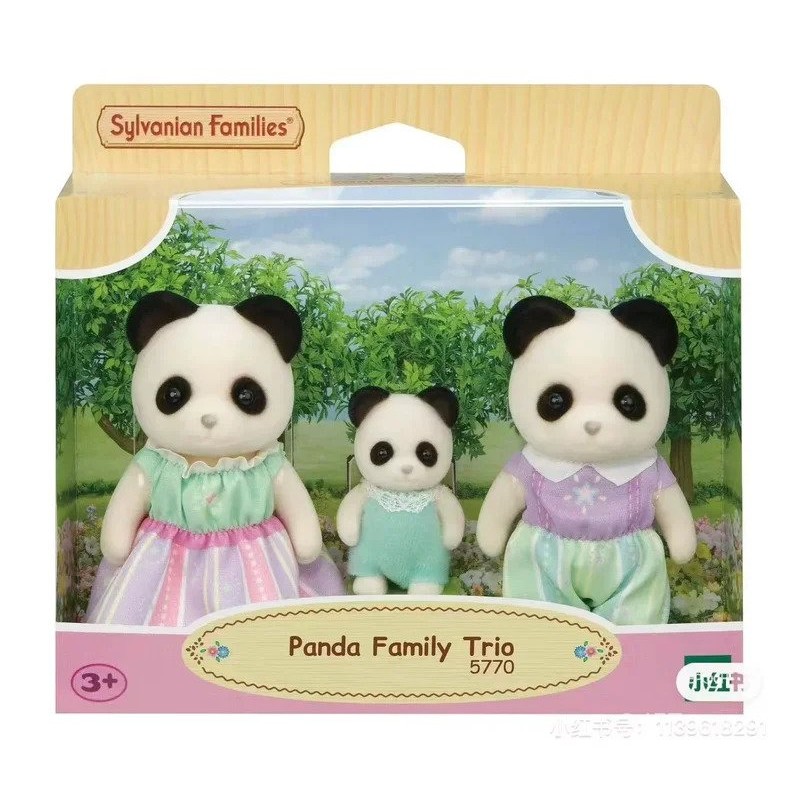 Sylvanian Families Anime Girl Figures Calico critters Furniture Set   doll house miniatures  girl to