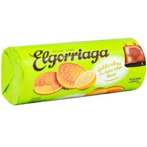 

[180gr] Elgorriaga Lemon Cream Biscuits - Biskuit isi Rasa Lemon
