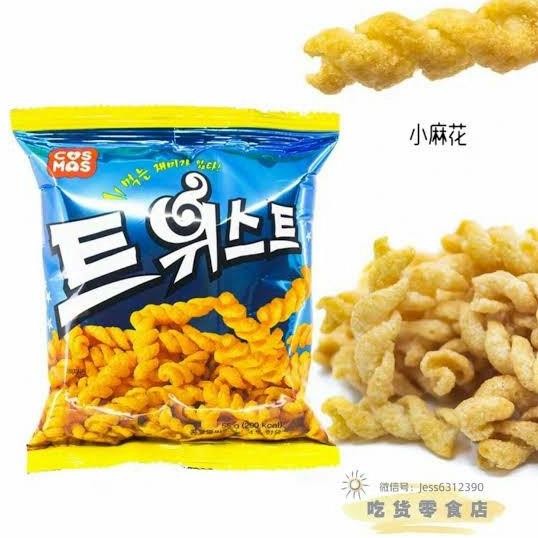 

[170gr] CosMos Twist Snack - Makanan Ringan Snack Korea