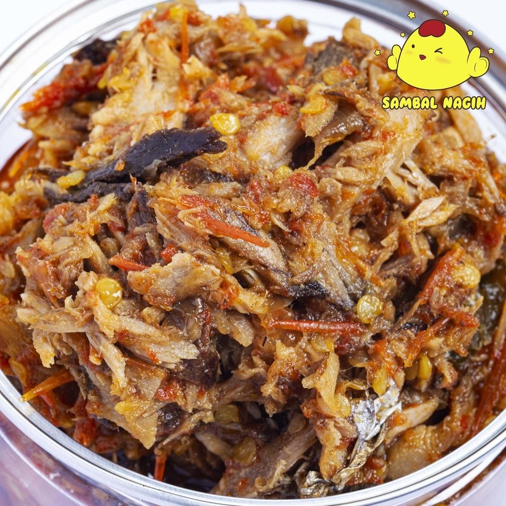

Sambal Nagih - Sambal Cakalang Fufu Suwir Asap | Toples