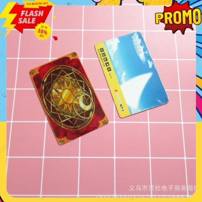 

SALE PICL STICKER KARTU CLOW CARD STIKER CARDCAPTOR FURUBA
