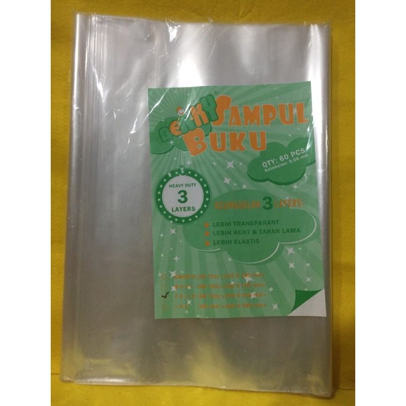 

Sampul Buku Beaky ukuran Folio 320x220 mm