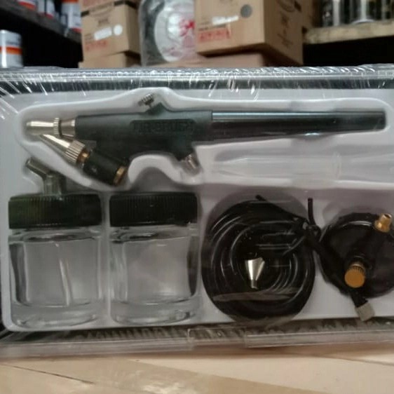 

Ba Pen Brush Air Brush Kit Premium Semprotan Cat Lukis Penbrush