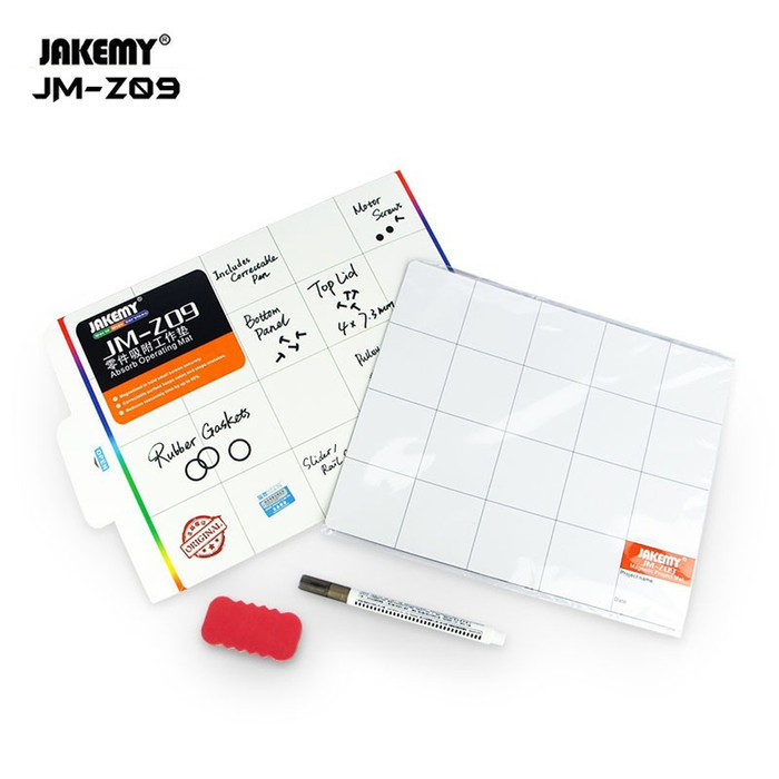 

Ba Jakemy Magnetic Work Mat Pad With Erasable Marking Pen Brush Jm-Z09