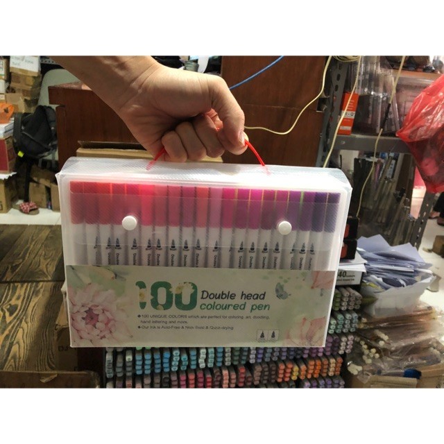 

Ba Brush Pen Isi 100 Dual Tip Mirip Joyko