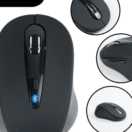 Mouse Bluetooth 3.0 Wireless Tanpa / No Dongle Usb Universal 1600Dpi