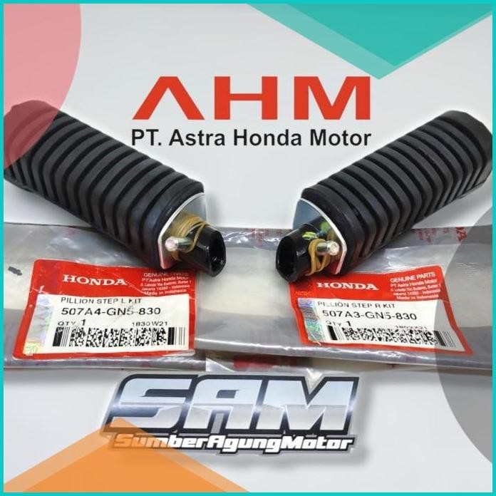 FOOTSTEP BELAKANG SET GRAND SUPRA X KARISMA SUPRA X125 REVO ORI AHM 1