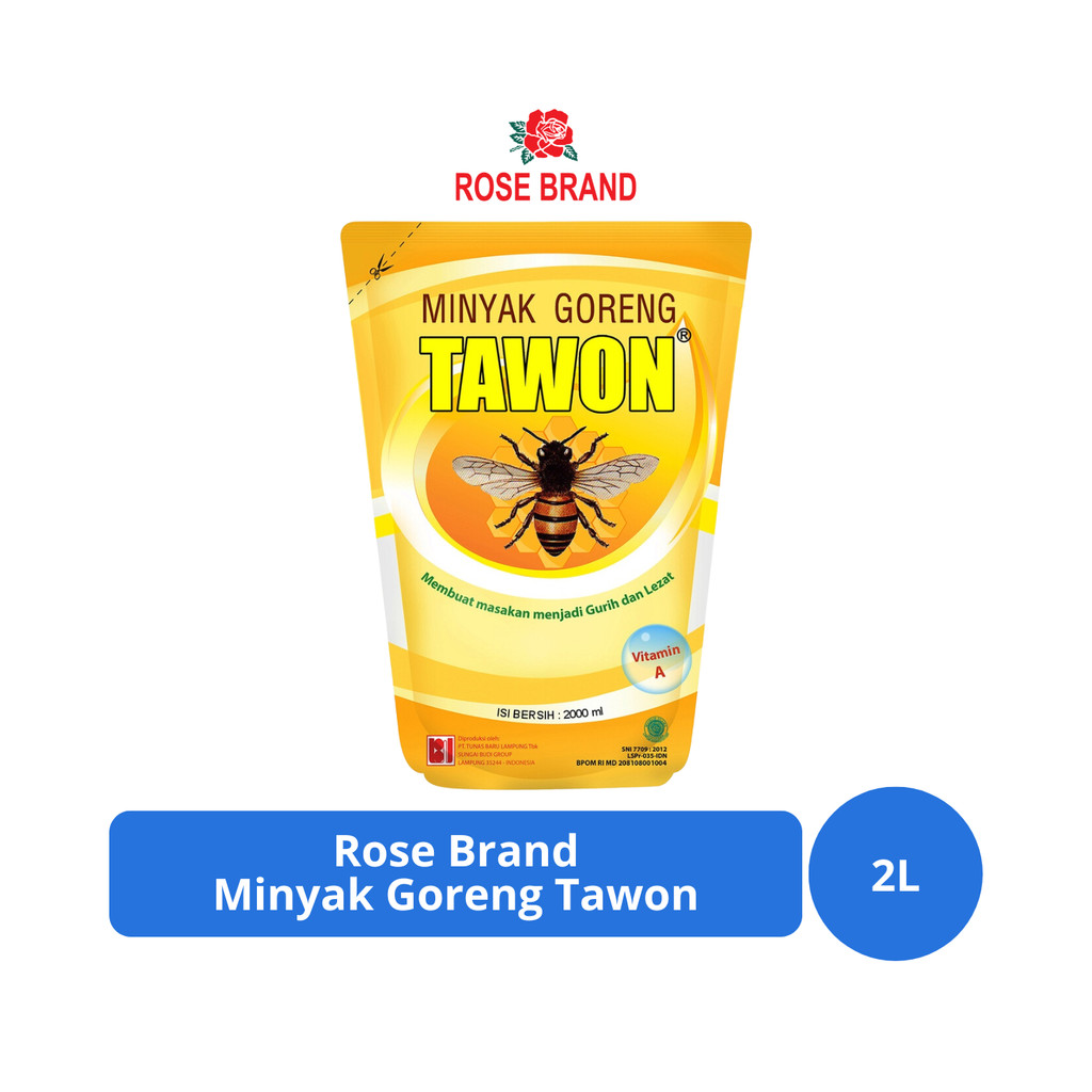 

Rose Brand Minyak Goreng Tawon Pouch 2L