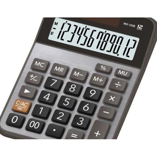 

Kalkulator Meja Casio Mx-120B Office Desktop Value Series Calculator