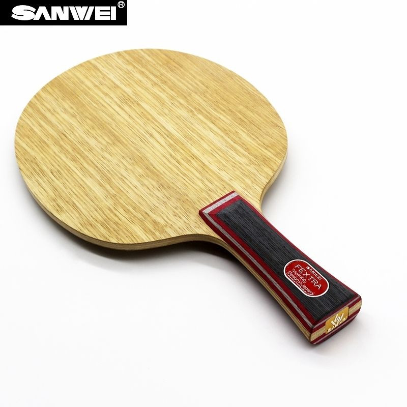 Pisau Tenis Meja SANWEI FEXTRA 7 Asli (Kayu 7 Lapis) Raket FEXTRA Dayung Kelelawar Ping Pong |6DD521