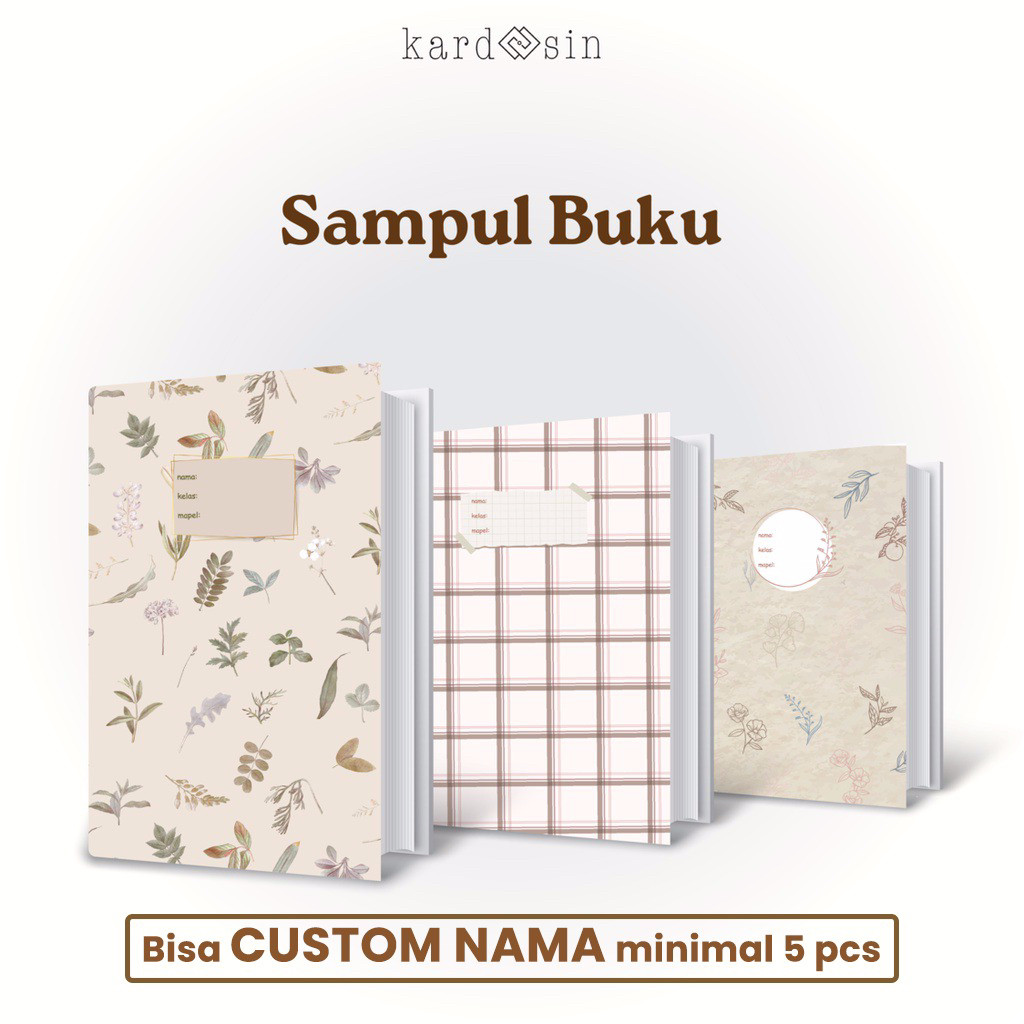 

[ISI 5 PCS] SAMPUL BUKU AESTHETIC ESTETIK SIDU BIGBOSS CAMPUS BOXY BMB PREMIUM QUALITY PINTEREST