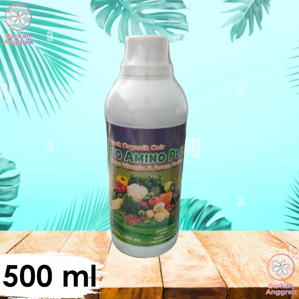 Pupuk Bio Amino Plus 500 ml Pupuk Asam Amino Tanaman