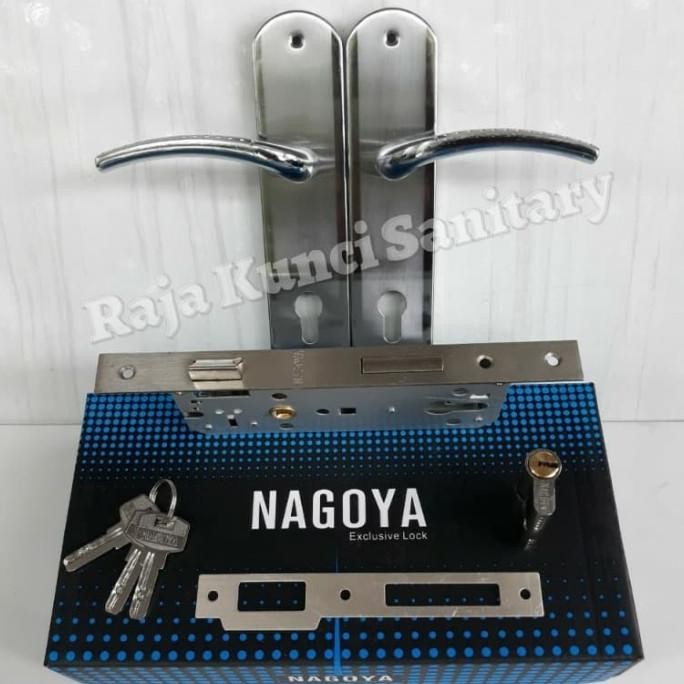 Paket Lengkap Kunci Pintu / Handel Pintu / Gagang Pintu Ukuran Besar