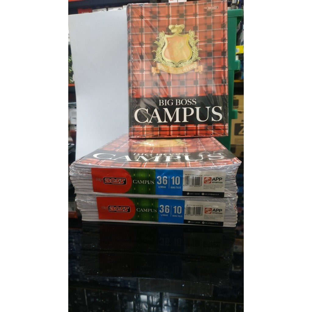 

Sale Buku Tulis 36 Lembar 10 Buku - Big Boss Campus